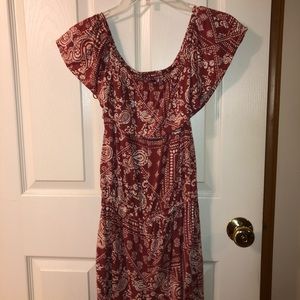 Rusty Orange Aeropostale Romper